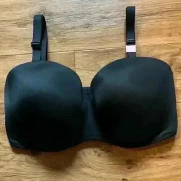 Cacique Black Lightly Lined Bra 46C. NWT - Picture 1 of 2